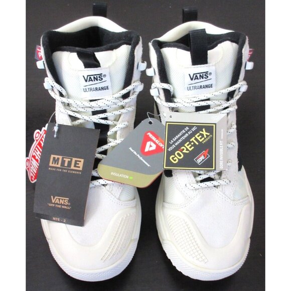 Vans Women's UltraRange Exo Hi MTE-2 Boots Marshmallow White Black Size 8.5 NIB - Picture 3 of 5